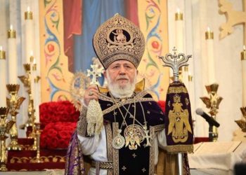 Господь дает человечеству заветы мира. Католикос Гарегин II  