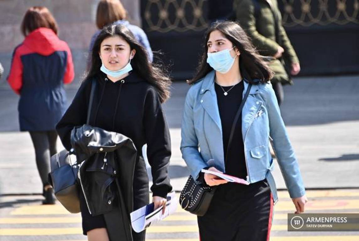 В Армении за сутки подтверждено 8 случаев заболевания Covid-19
