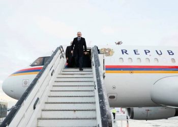 Никол Пашинян прибыл с двухдневным официальным визитом в Россию