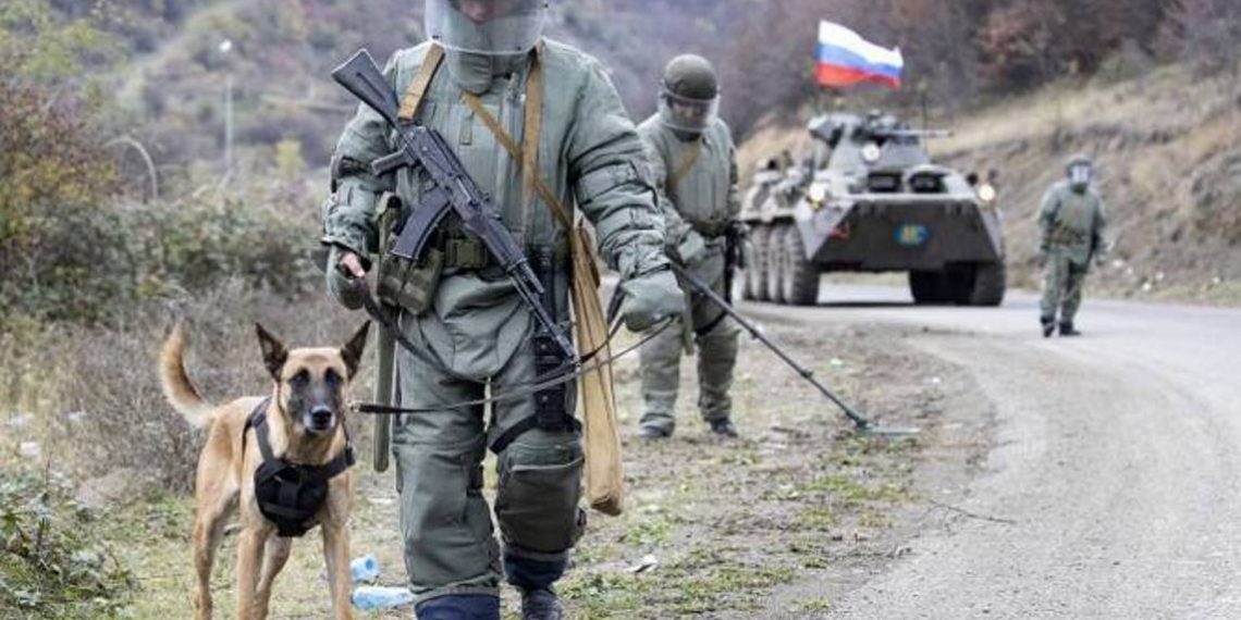 Российским миротворческим контингентом обезврежена артиллерийская позиция в районе села Чартар