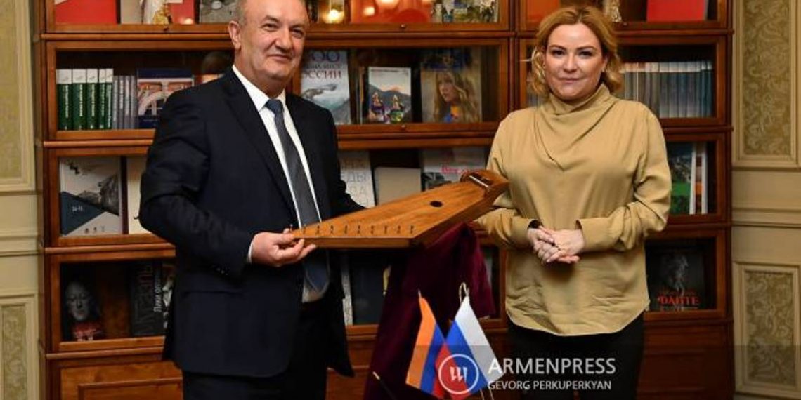 Министр культуры РФ отметила участие Государственного квартета имени Комитаса в «Днях армянской культуры в России»