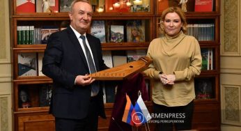 Министр культуры РФ отметила участие Государственного квартета имени Комитаса в «Днях армянской культуры в России»