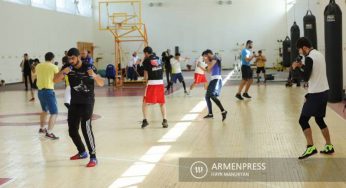 Сборная по боксу Армении проводит совместные сборы со сборными Литвы и Израиля