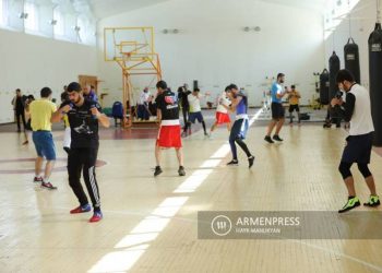 Сборная по боксу Армении проводит совместные сборы со сборными Литвы и Израиля