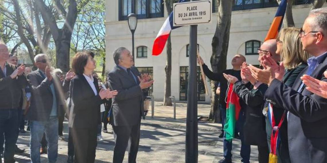 Во французском городе Ним открыта площадь, посвященная памяти жертв Геноцида армян, и установлен армянский хачкар