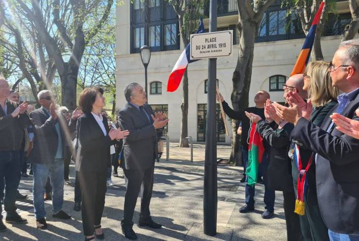Во французском городе Ним открыта площадь, посвященная памяти жертв Геноцида армян, и установлен армянский хачкар