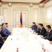 Ален Симонян принял делегацию Сената Иордании