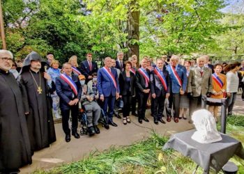 Председатель Комитета  Сената Франции принял участие в посвященном годовщине Геноцида армян мероприятии