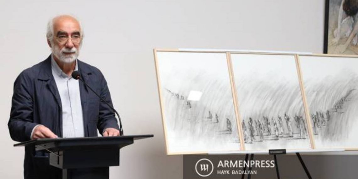 Жан-Пьер Сеферян представляет Геноцид армян выставкой «Пустыня. Шествие смерти»