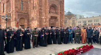 В Москве почтили память жертв Геноцида армян