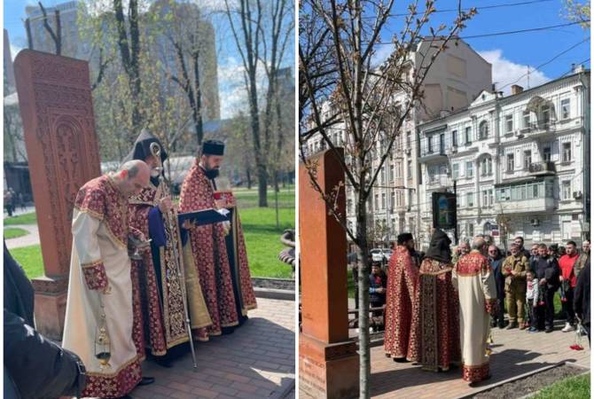 Богослужения в память о жертвах Геноцида армян прошли во всех Армянских церквях Украины