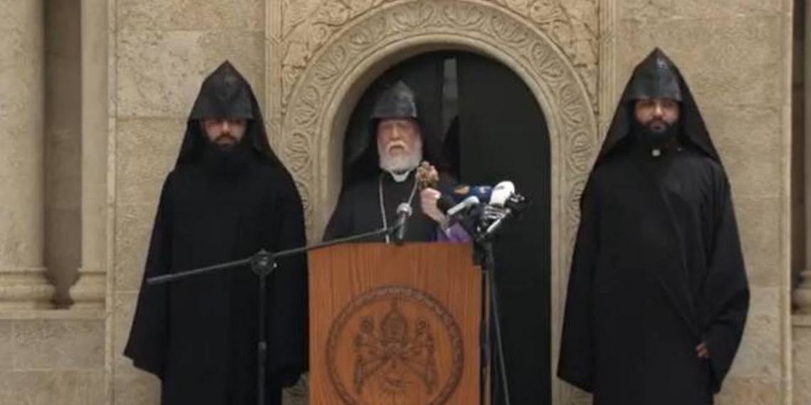 Католикос Великого Дома Киликийского Арам I направил послание по случаю 107-й годовщины Геноцида армян