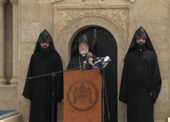 Католикос Великого Дома Киликийского Арам I направил послание по случаю 107-й годовщины Геноцида армян