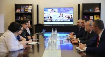 Министр образования, науки, культуры и спорта Армении принял посла Финляндии