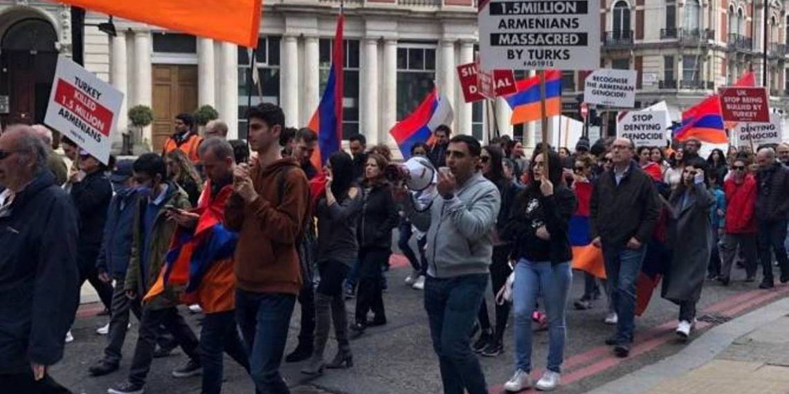 В Лондоне состоялись мероприятия по случаю 107-й годовщины Геноцида армян