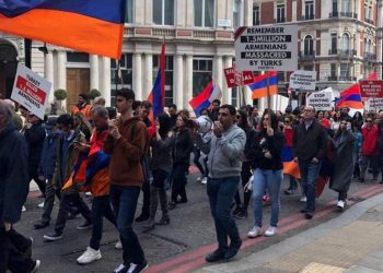 В Лондоне состоялись мероприятия по случаю 107-й годовщины Геноцида армян