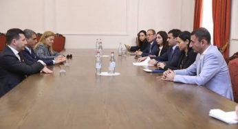 Вице-спикер НС Армении принял делегацию Кнессета Израиля