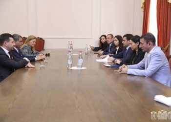 Вице-спикер НС Армении принял делегацию Кнессета Израиля