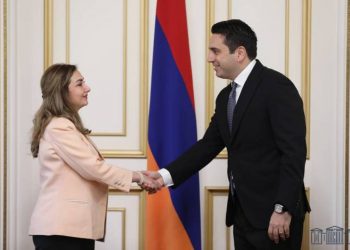 Ален Симонян принял делегацию Группы дружбы Сирия-Армения