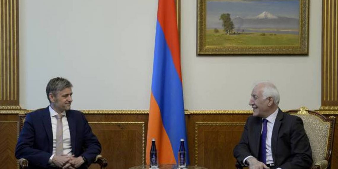 Президент Армении принял руководителя отдела Европы и Северной Америки Фонда Конрада Аденауэра