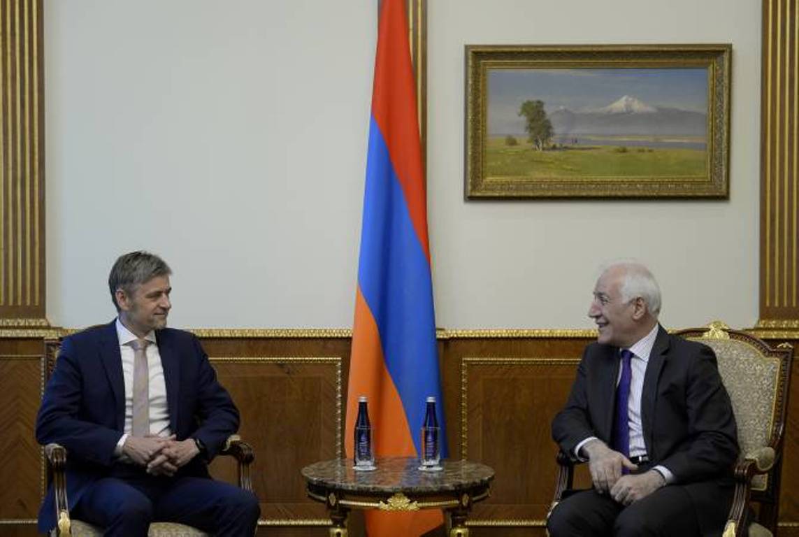 Президент Армении принял руководителя отдела Европы и Северной Америки Фонда Конрада Аденауэра