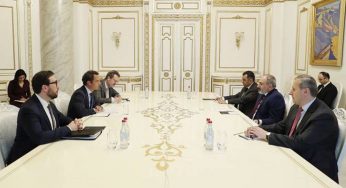 Премьер-министр Пашинян принял специального представителя генерального секретаря НАТО