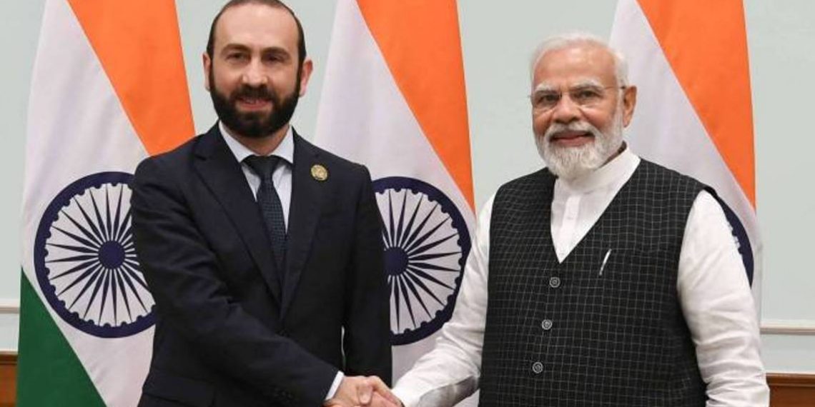 Арарат Мирзоян и Нарендра Моди обсудили армяно-индийские отношения
