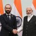 Арарат Мирзоян и Нарендра Моди обсудили армяно-индийские отношения