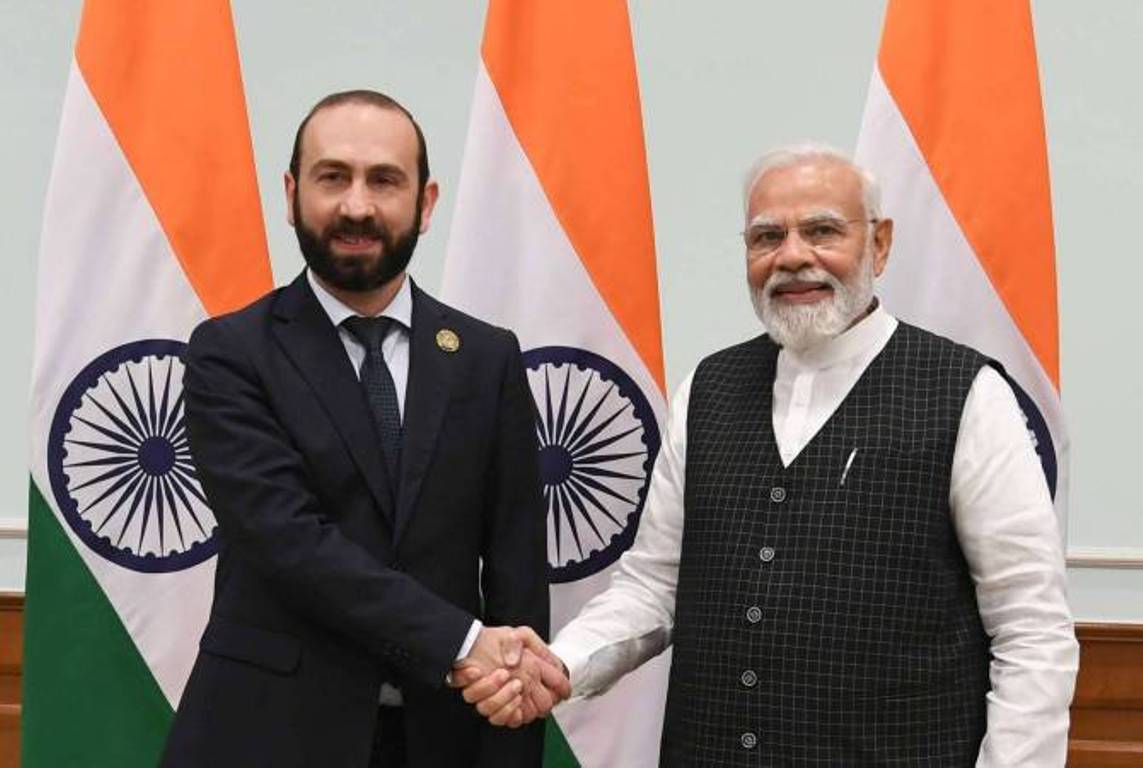 Арарат Мирзоян и Нарендра Моди обсудили армяно-индийские отношения