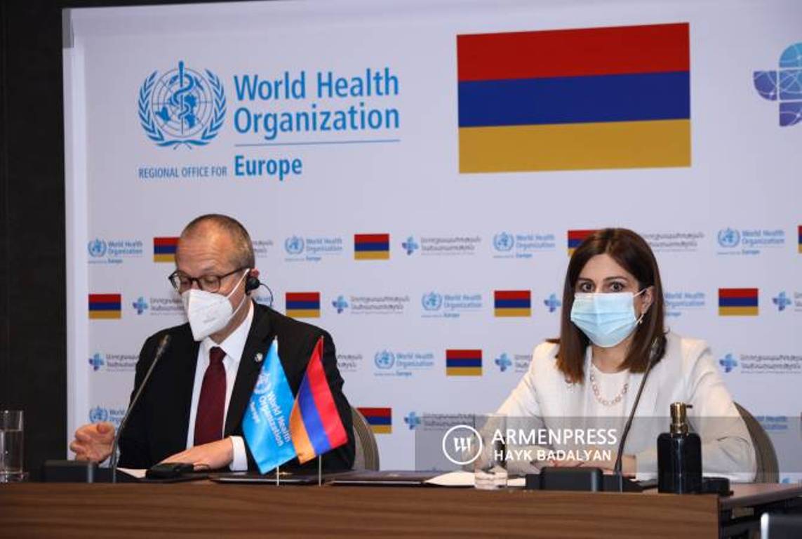 Армения подписала с ВОЗ соглашение о стимулировании здорового образа жизни