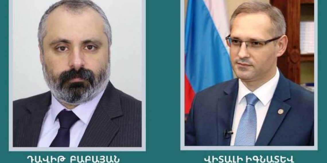 Главы МИД Арцаха и Приднестровья провели встречу в режиме видеосвязи