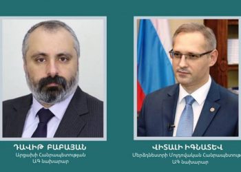 Главы МИД Арцаха и Приднестровья провели встречу в режиме видеосвязи