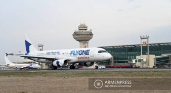 Произошли изменения в продолжительности рейсов Ереван-Москва-Ереван: FlyOne Armenia