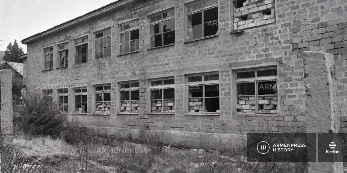 Средняя школа в Шаумянском районе , 1991 год