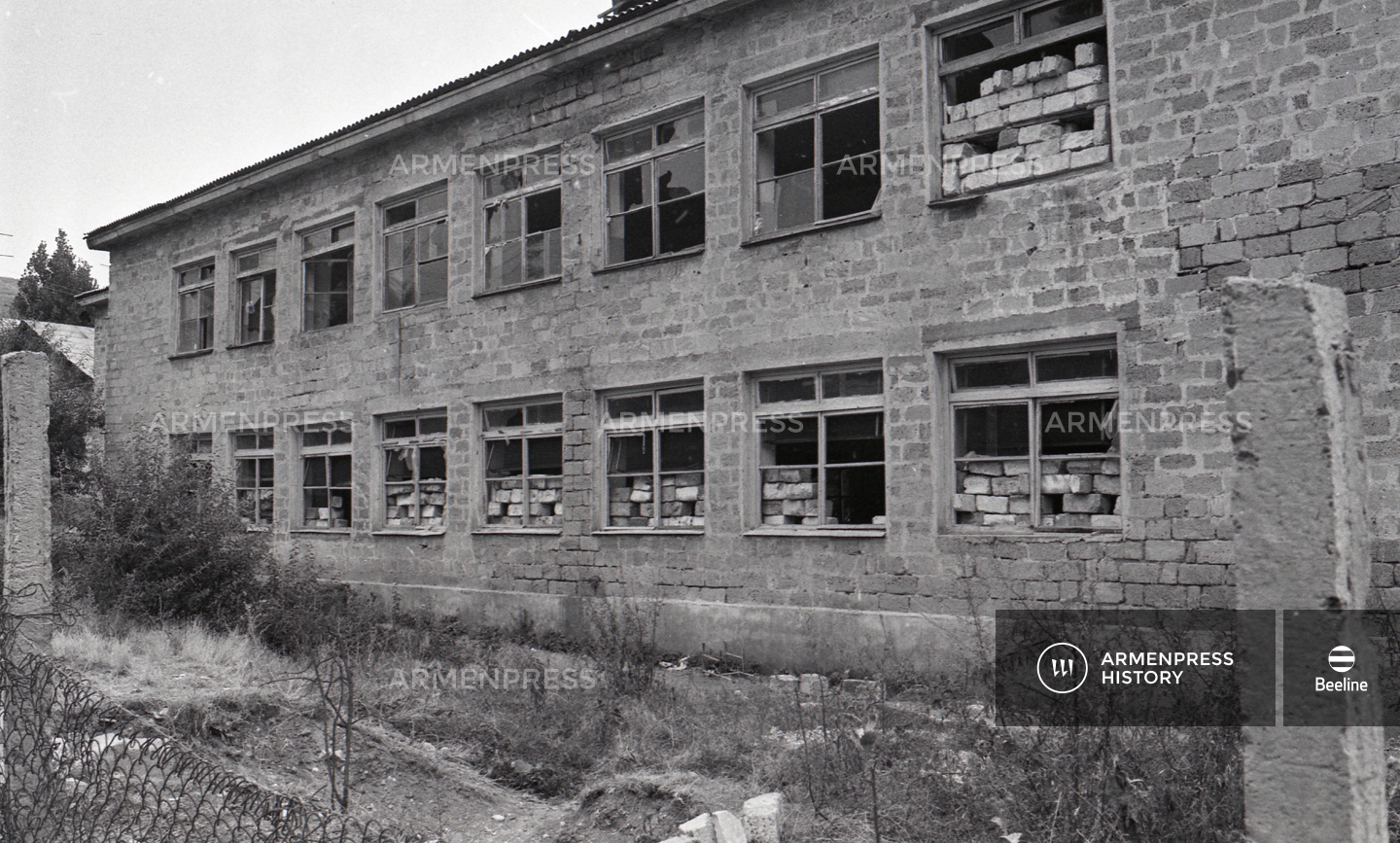 Средняя школа в Шаумянском районе , 1991 год