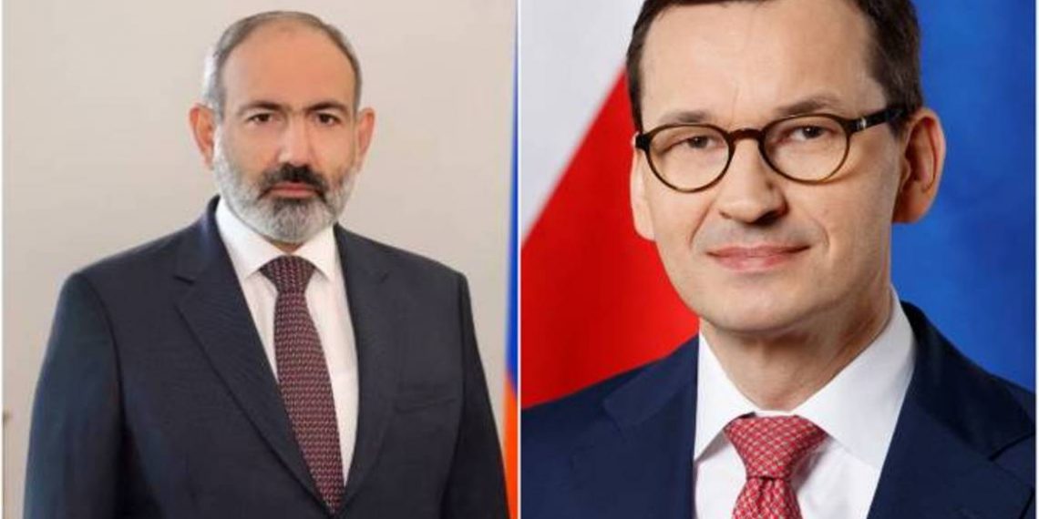 Никол Пашинян поздравил премьер-министра Польши с Национальным праздником