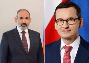 Никол Пашинян поздравил премьер-министра Польши с Национальным праздником
