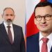 Никол Пашинян поздравил премьер-министра Польши с Национальным праздником