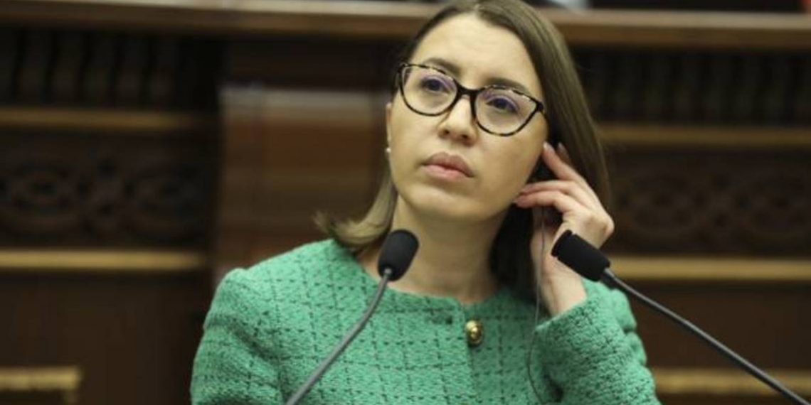 В Национальном собрании Кристине Григорян представила годовой доклад о деятельности Омбудсмена
