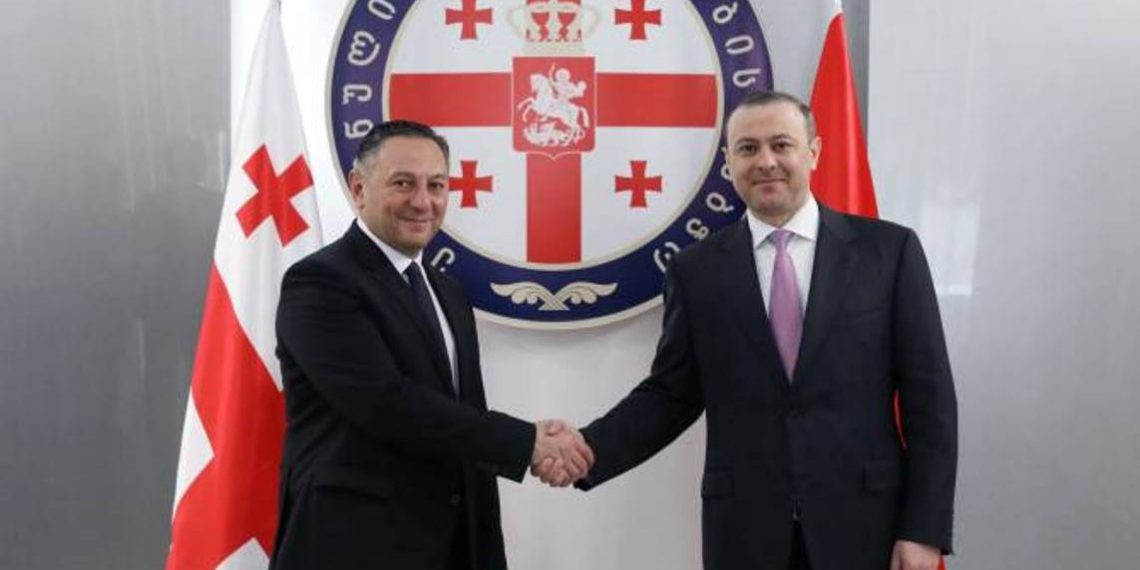 Армен Григорян встретился с секретарем Совета безопасности Грузии