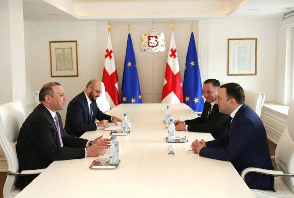 Армен Григорян и премьер-министр Грузии обсудили вопросы региональной безопасности