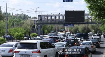 В Ереване на данный момент нет перекрытых улиц, перекрестков и транспортных узлов: Полиция Армении