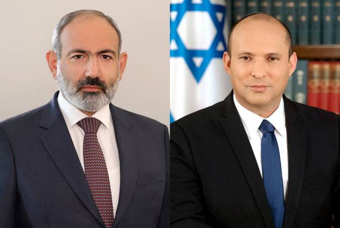 Никол Пашинян поздравил премьера Израиля