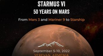 В рамках фестиваля STARMUS VI Армения примет известных ученых и музыкантов