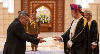 Посол Армении вручил верительные грамоты султану Омана