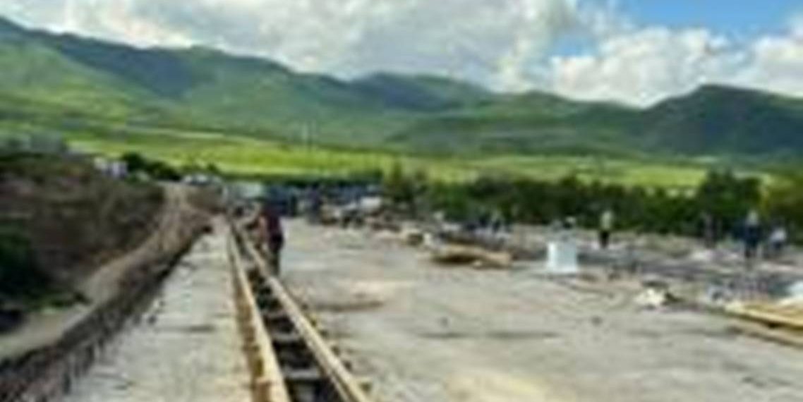 Работы по строительству нового моста «Дружба» на КПП Баграташен подошли к завершающему этапу