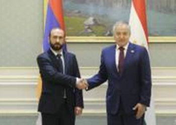 Арарат Мирзоян встретился с министром иностранных дел Таджикистана