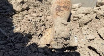 В Армавирской области обнаружена мина