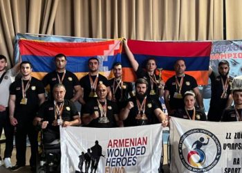 Представители Армении на чемпионате мира по армрестлингу завоевали 11 золотых медалей