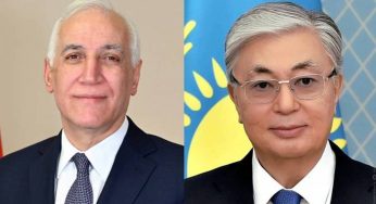 Президент Армении по случаю Дня рождения направил Касым-Жомарту Токаеву поздравительное послание